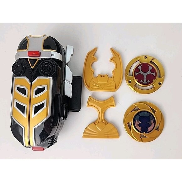 2002 Power Rangers Ninja Storm Hurricaneger Gourai Changer Tested Vintage - Picture 1 of 8